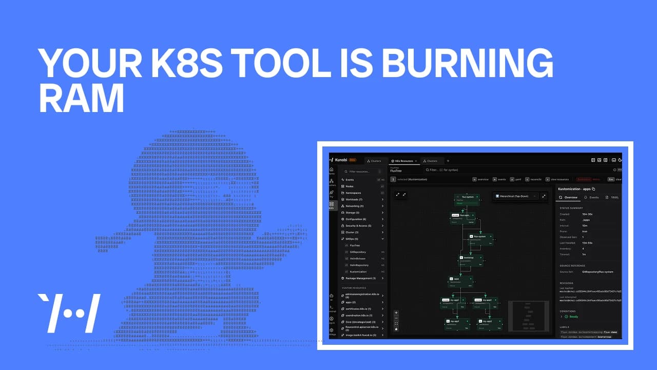 Why Your Kubernetes Tool Uses 1GB of RAM (and How to Fix It)